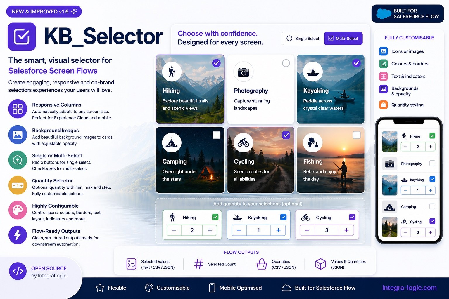 KB_Selector - Dynamic buttons for screen Flows